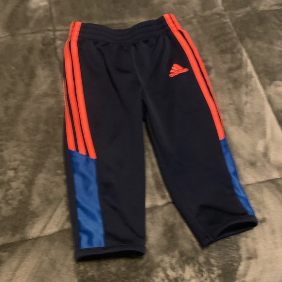 navy adidas bottoms